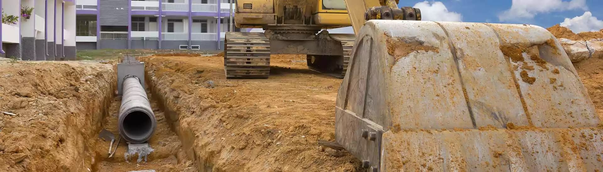 Équipe BKSTP travaillant sur un projet d'assainissement en Île-de-France